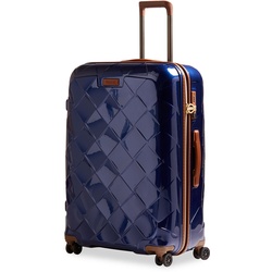 Stratic Reisekoffer  Leather & More Trolley 76 cm  100 l - Blau