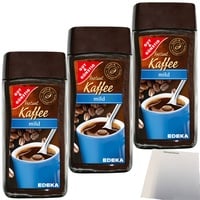 Gut&Günstig Gold löslicher Instant Kaffee mild 3er Pack 3x200g Packung usy Block
