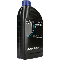 f.becker_line Kühlerfrostschutz - Antifreeze 11 blau Konzentrat (1,5 L) Frostschutz  80610003