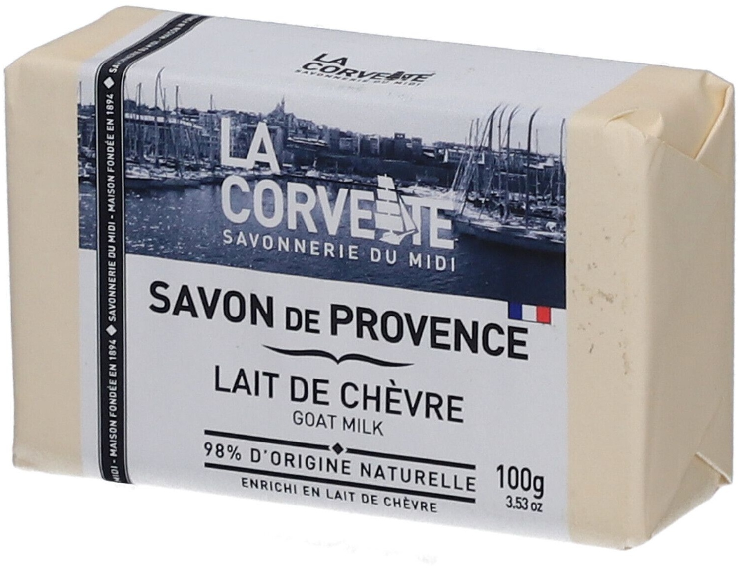 LA CORVETTE Savon de Provence Lait de chèvre 100 g savon