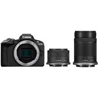 Canon EOS R50 schwarz + RF-S 18-45 mm + RF-S 55-210 mm