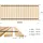 sunnypillow Rollrost Extra stark Fußteil verstellbar 120 x 200 cm