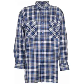 Planam Flanellhemd 2001 Blau kariert XL