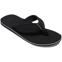 QUIKSILVER Molokai Layback Textured Sandalen - Black White Black,
