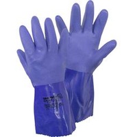 Showa 4708 660 Gr. L Baumwollgewebe, PVC Chemiekalienhandschuh Größe (Handschuhe): 9, L EN 388:201