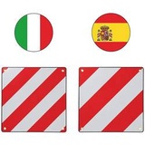 PRO PLUS ProPlus 361234 Warntafel 2in1 für Spanien und Italien Warntafel (B x H) 51.3cm x 51.3cm
