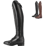 Suedwind Footwear Reitstiefel »LEGACY VENADO« mit Polo-Schnürung | Italienisches Leder | Tolle Passform | Zertifizierte Qualität |Komfort-Einlegsohle | Extra lange Schnürsenkel | Gr. 40 | SMALL | Schwarz - 40 EU Schmal