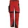 Grizzlyskin Bundhose "IRON" - L52 (lang) - rot/schwarz