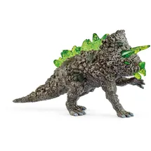 Schleich 70828 - Eldrador Creatures, Steintriceratops, Spielfigur, Länge: 17,5 cm
