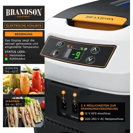 Brandson Elektrische Kühlbox 10 l