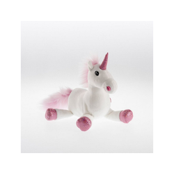 Schaffer® Kuscheltier Einhorn Shiny 38 cm weiß-pink (Plüschtiere Einhörner Stofftiere, Plüscheinhorn Stoffeinhorn)
