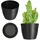 Kadax 13 x 13 x 11 cm Schwarz