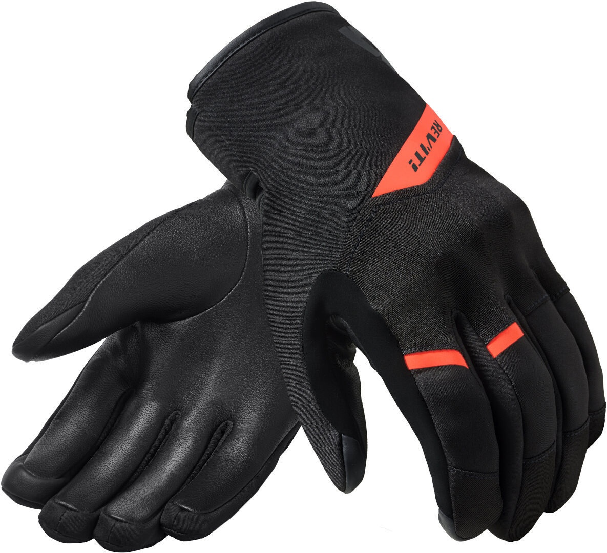 Revit Grafton H2O Motorrad Handschuhe, schwarz-rot, Größe 2XL für Männer