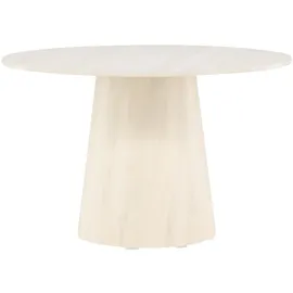 venture home Lanzo Ø 120 cm weiß