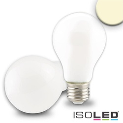 ISOLED LED Filament Birnenform A60, E27, 5W 2700K 500lm, dimmbar, milky / matt ISO-112446