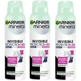 Garnier Mineral Invisible Black White Colors Spray 3 x 150 ml