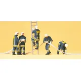 Preiser Feuerwehrmänner in Einsatzkleidung 10485 H0