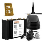 Selfsat MWR 5560 eSIM 5G Cat 20 WLAN Router bis 3,4 Gbps inkl. SELFSAT 5G Antenne schwarz