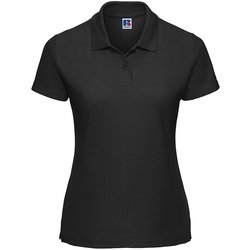 Russell Ladies Classic Polycotton Polo-Shirt Damen weich formstabil R-539F-0, black, M