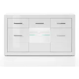 Lomadox Balve-61 164 x 97 x 42 cm Weiß
