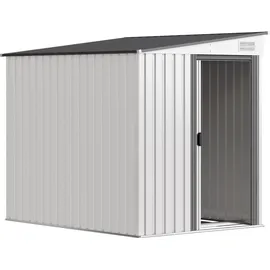 Outsunny Gerätehaus 2,81 x 2,06 m Anthrazit