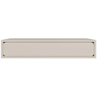 Selsey Hängekonsole, Taupe, Holzwerkstoff, 1 Schubladen, Rechteckig, 90x17x35 cm,