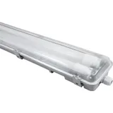 McShine LED Feuchtraumleuchte Kunststoff 150 cm 2x2.400 lm grau