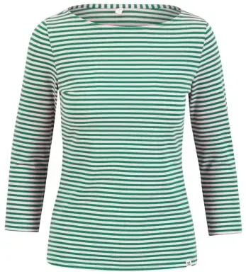 Blutsgeschwister Streifenshirt Oh Marine - green viva el sol! stripe XS