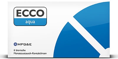 MPG&E ECCO aqua 6er Box, BC 8,9 Kontaktlinsen
