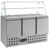 CombiSteel Gekühlte Saladette Mit Glas 3 Türen