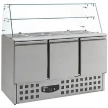CombiSteel Gekühlte Saladette Mit Glas 3 Türen
