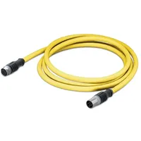 WAGO 756-1505/060-050 Sensor-/Aktor-Datensteckverbinder, konfektioniert M12 Stecker, gerade, Buchse, gerade
