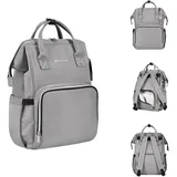 KIKKABOO Siena Wickeltasche Grau