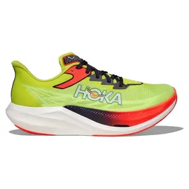 HOKA Rocket X 3 Neon Yuzu/Squid Ink 39 1/3