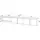 SKRAUT HOME Lowboard 315x50 cm Beige Holzwerkstoff
