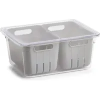 Zeller Present Aufbewahrungsbox, Kühlschrankdose (22.5 x 17.5 x 10