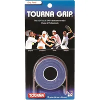 Tourna Unique Overgrip Tourna Grip Standard 3er, Blau, 0306060121300000