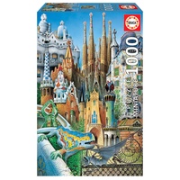 Educa Gaudí Collage Miniature