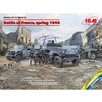 ICM Battle of France, spring 1940. German combat vehicles