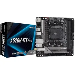 ASRock A520M-ITX/AC Mainboard