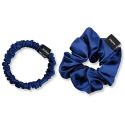 DOUX Set Scrunchies S und M aus Seide 2 St