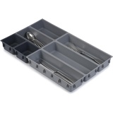 Joseph Joseph Blox 7-teiliges Küchenbesteck-Utensilien-Schreibwaren-Werkzeug-Modular-Schubladen-Organizer-Set, Grau