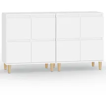 vidaXL Sideboard 60 x 70 x 35 cm Weiß