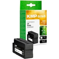 KMP Gold  schwarz pigmentiert Druckerpatrone kompatibel zu HP 963XL (3JA30AE)