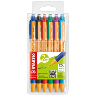 Stabilo pointball - 6er Pack - mit 6 verschiedenen Farben