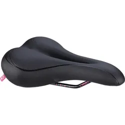 Fahrradsattel Damen Fahrradsitz Anatomische Aussparung Schwarz LadySport BSD-67 EINHEITSGRÖSSE