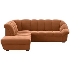 belluti Ecksofa Stoff 5-Sitzer Dunkelgrau