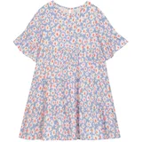 danamade Druckkleid Mädchen Blau/Orange 116
