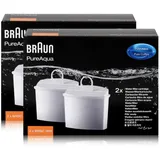 Braun PureAqua Wasserfilterkartusche BRSC006 - Wasserfilter (2er Pack)