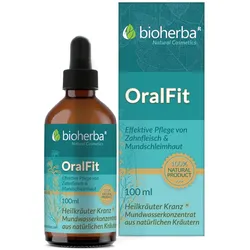 Mundwasser OralFit Heilkräuter Kranz 100 ml